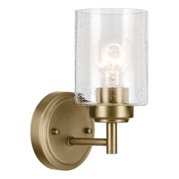 Kichler - Aplique WINSLOW 1xE27/60W/230V latón
