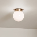Kichler KL-ALBERS-F-G-CPZ Lámpara de techo ALBERS 1xE27/40W/230V Ø20,3 cm dorada
