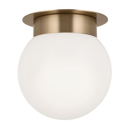 Kichler KL-ALBERS-F-G-CPZ Lámpara de techo ALBERS 1xE27/40W/230V Ø20,3 cm dorada
