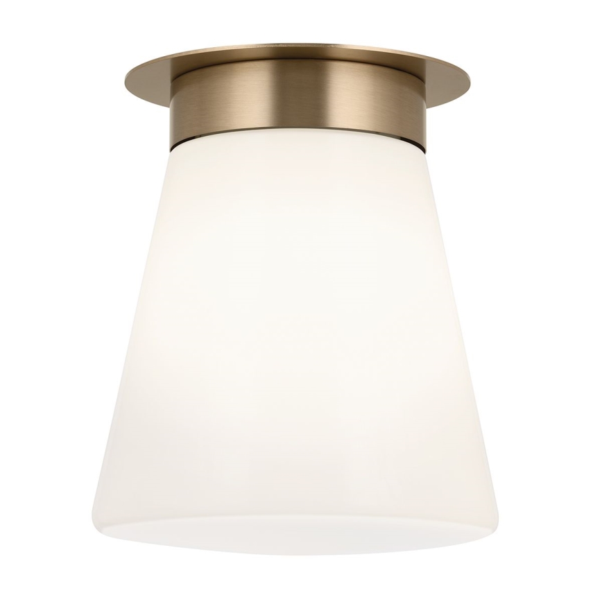 Kichler - Lámpara de techo ALBERS 1xE27/40W/230V Ø 21,6 cm bronce