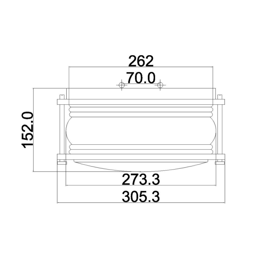 Kichler - Luminaria exterior ASHLANDBAY 1xE27/60W/230V IP44 acabado bronce