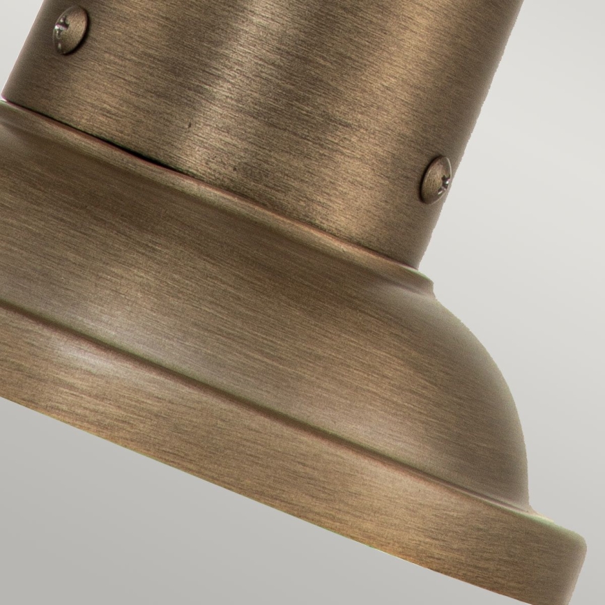 Kichler - Lámpara de exterior ASHLANDBAY 1xE27/60W/230V IP44 acabado en bronce