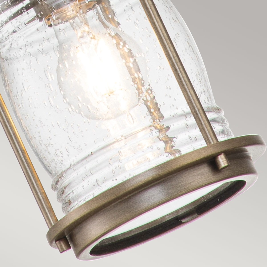 Kichler - Lámpara colgante para exterior ASHLAND BAY 1xE27/60W/230V IP44