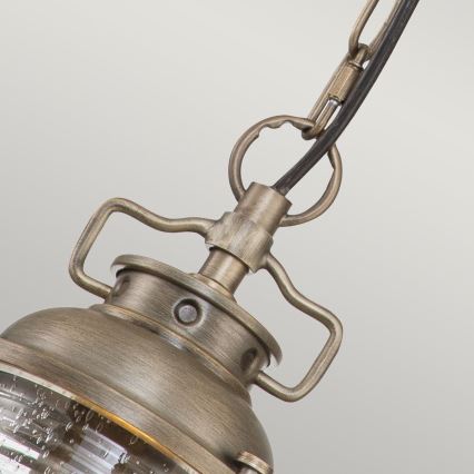 Kichler - Lámpara colgante para exterior ASHLAND BAY 1xE27/60W/230V IP44