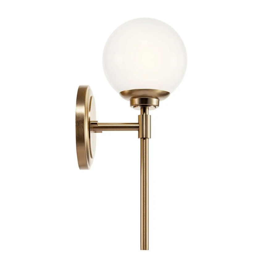 Kichler - Aplique LED de baño BENNO 1xG9/3W/230V IP44 latón