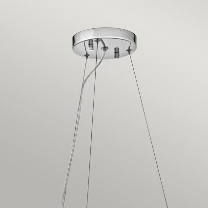 Kichler - Lámpara de araña LED para cuarto de baño CRYSTAL SKYE 6xG9/3W/230V IP44