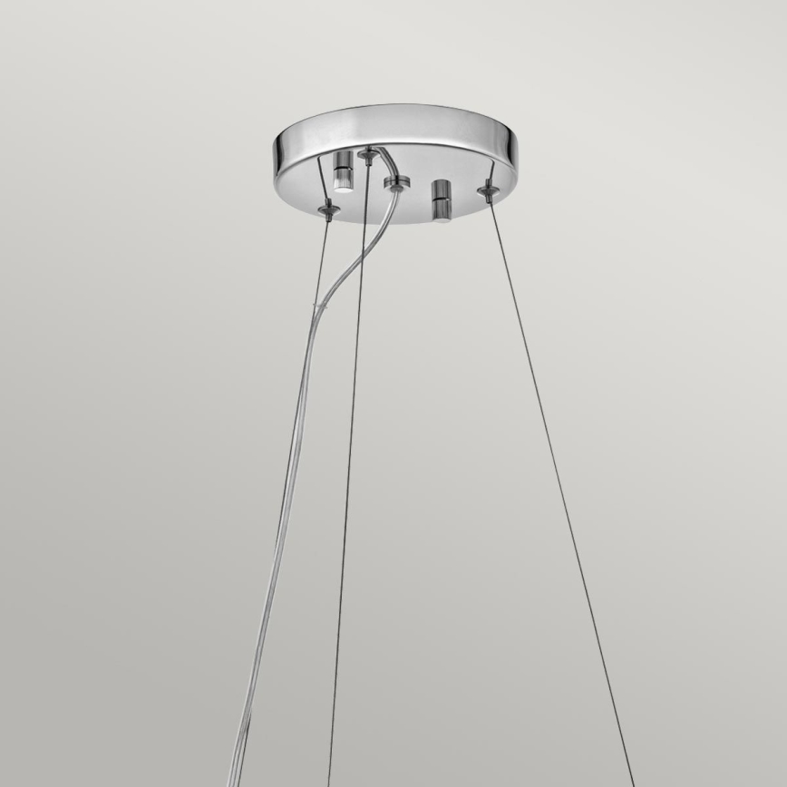 Kichler - Lámpara de araña LED para cuarto de baño CRYSTAL SKYE 6xG9/3W/230V IP44