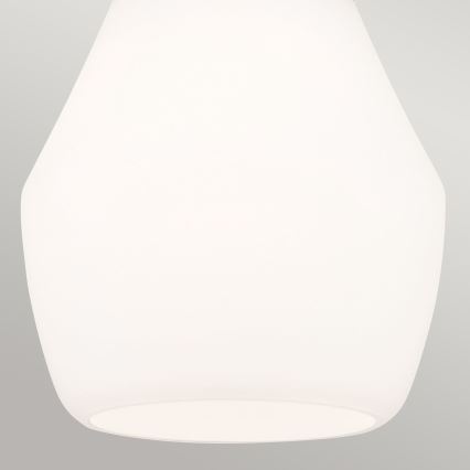 Kichler - Lámpara de suspensión DEELA con varilla 1xE27/60W/230V Ø 17,8 cm negra