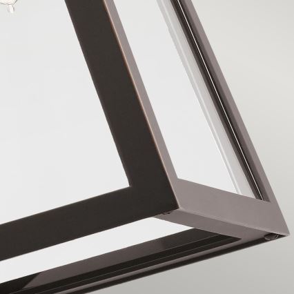 Kichler - Aplique de exterior DELISON 1xE27/60W/230V IP44