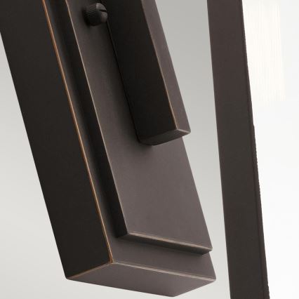 Kichler - Aplique de exterior DELISON 1xE27/60W/230V IP44