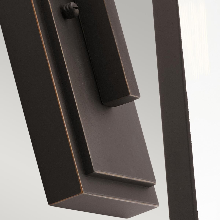 Kichler - Aplique de exterior DELISON 1xE27/60W/230V IP44