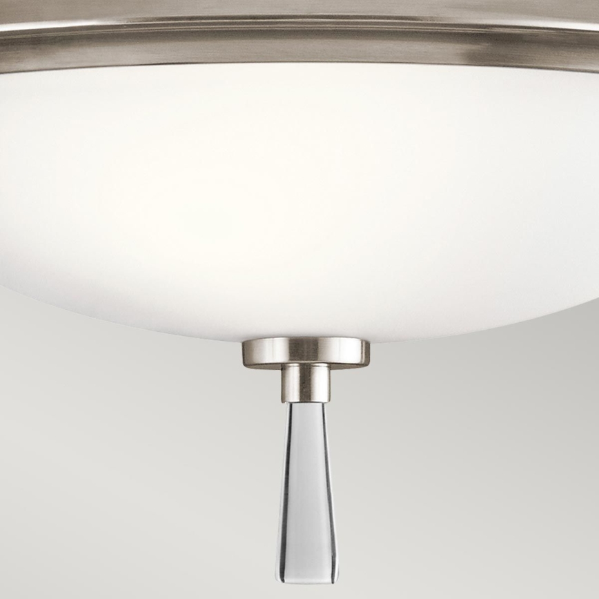 Kichler - Lámpara de techo DREYFUS 3xE27/60W/230V cromo mate