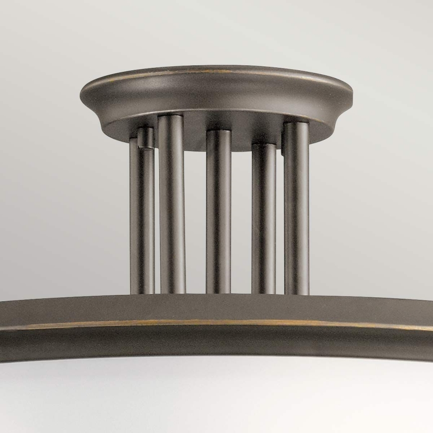Kichler - Lámpara de techo DREYFUS 3xE27/60W/230V bronce