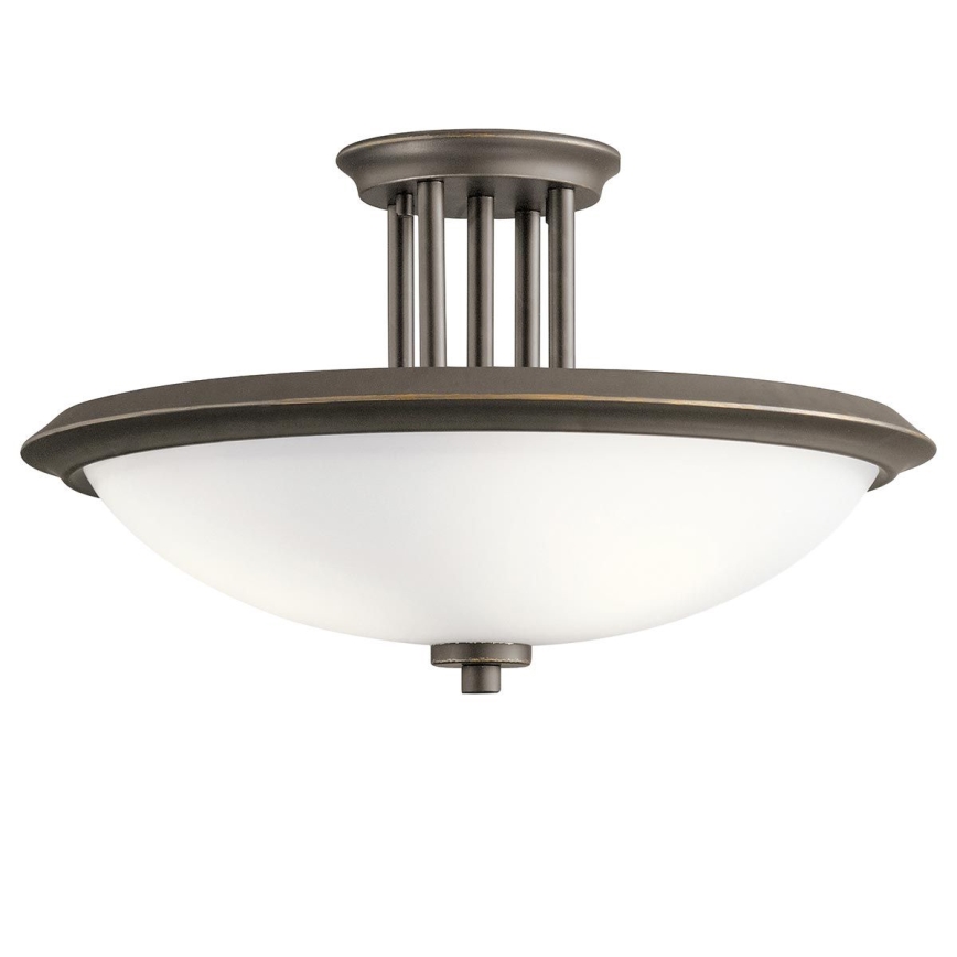 Kichler - Lámpara de techo DREYFUS 3xE27/60W/230V bronce