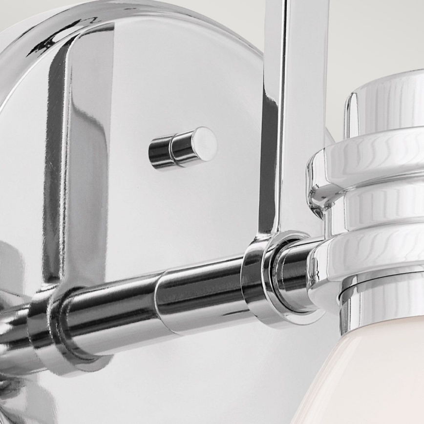 Kichler - Aplique de baño LED FARUM 1xG9/3W/230V IP44 cromo brillante