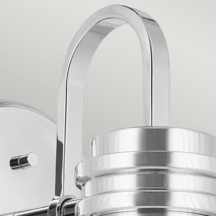 Kichler - Aplique de baño LED FARUM 1xG9/3W/230V IP44 cromo brillante