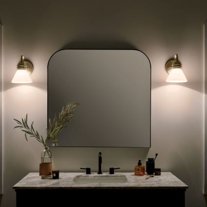 Kichler KL-FARUM1-CPZ - Lámpara de baño LED FARUM 1xG9/3W/230V latón