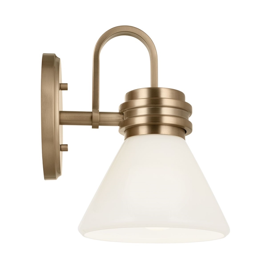 Kichler KL-FARUM1-CPZ - Lámpara de baño LED FARUM 1xG9/3W/230V latón