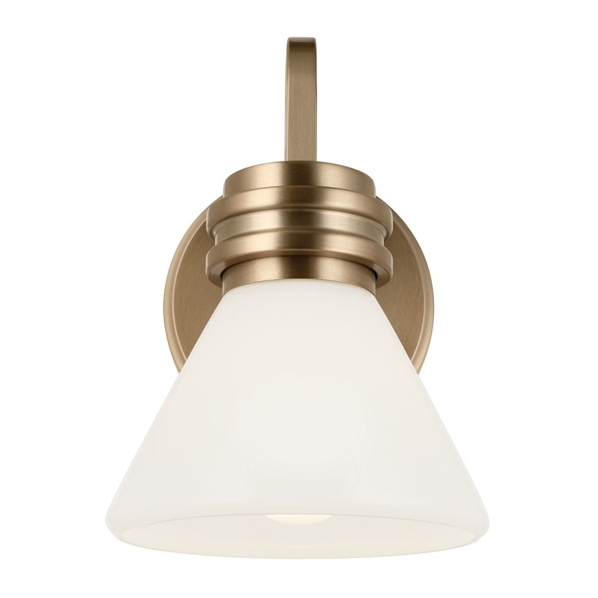 Kichler KL-FARUM1-CPZ - Lámpara de baño LED FARUM 1xG9/3W/230V latón