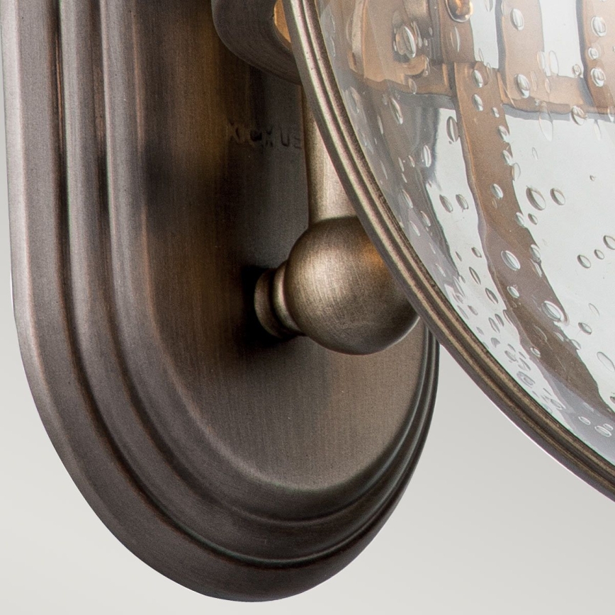 Kichler - Aplique de pared exterior HALLERON 3xE14/40W/230V IP44