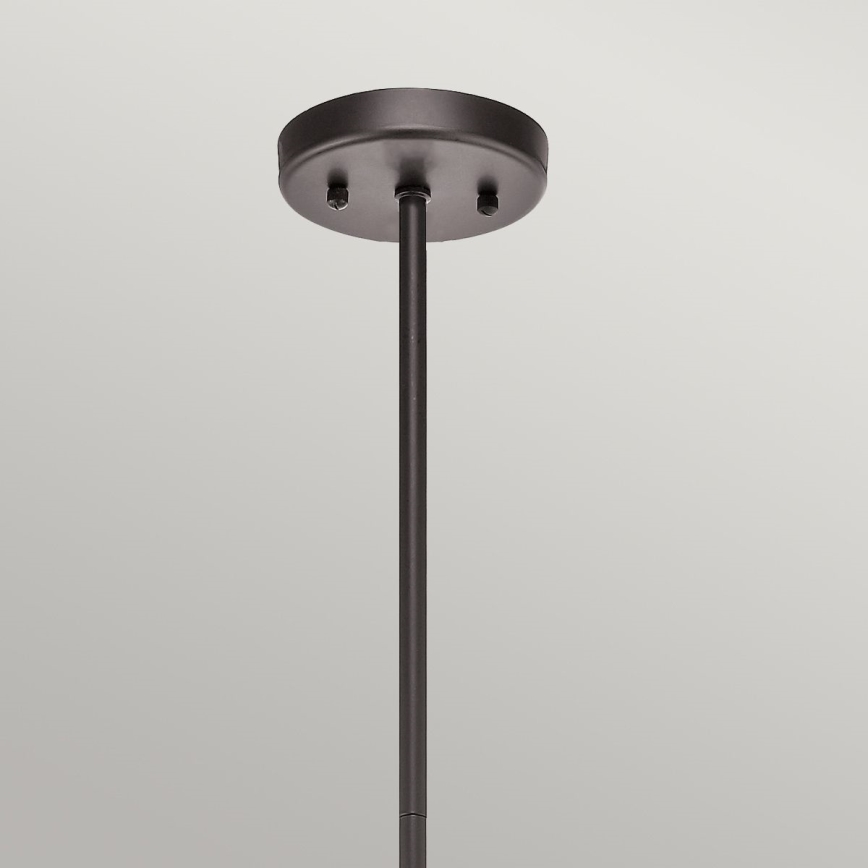 Kichler - Lámpara de araña de exterior en poste LYNDON 5xE27/60W/230V IP44
