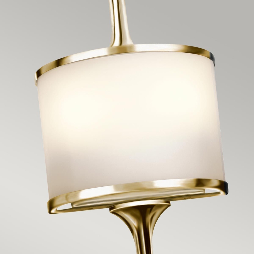 Kichler - Aplique LED de baño MONA 2xG9/3W/230V IP44 dorado