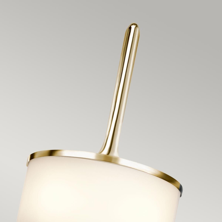 Kichler - Aplique LED de baño MONA 2xG9/3W/230V IP44 dorado