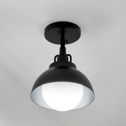 Kichler - Aplique NIVA 1xE27/40W/230V negro