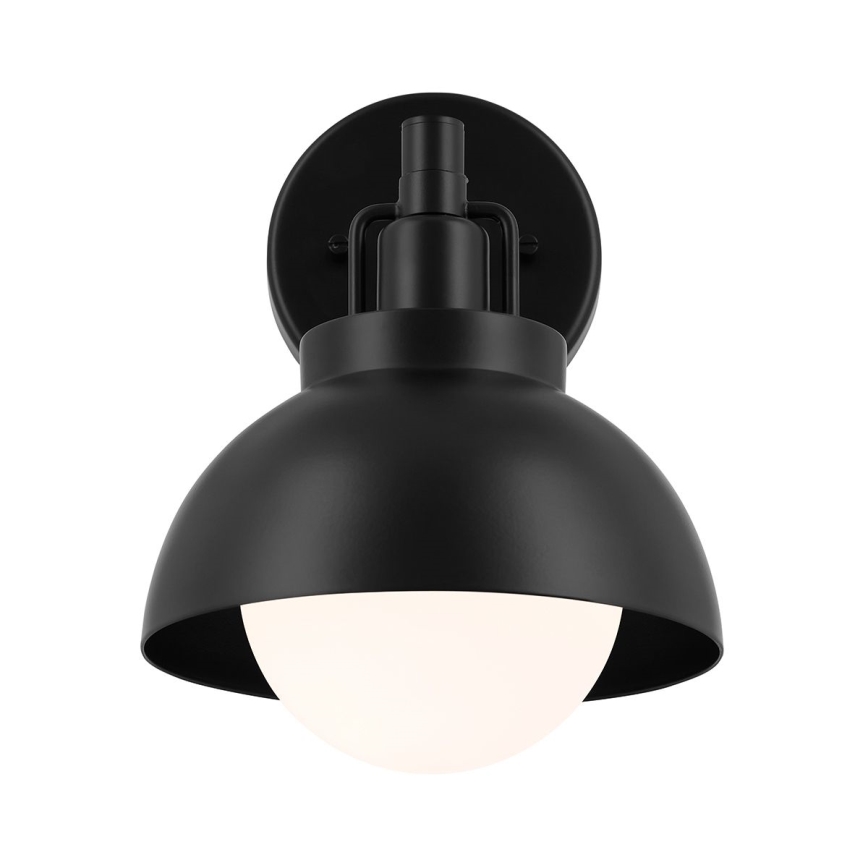 Kichler - Aplique NIVA 1xE27/40W/230V negro