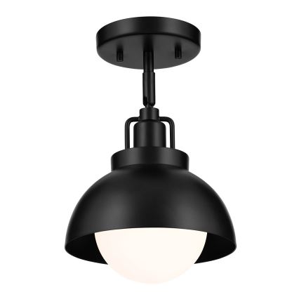 Kichler - Aplique NIVA 1xE27/40W/230V negro