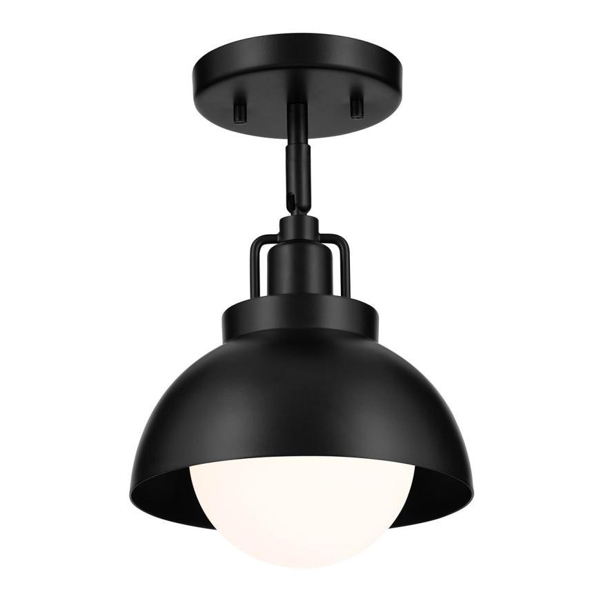 Kichler - Aplique NIVA 1xE27/40W/230V negro