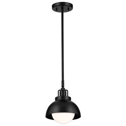 Kichler - Aplique NIVA 1xE27/40W/230V negro