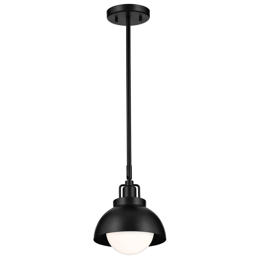 Kichler - Aplique NIVA 1xE27/40W/230V negro