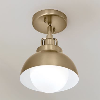 Kichler - Aplique NIVA 1xE27/40W/230V latón