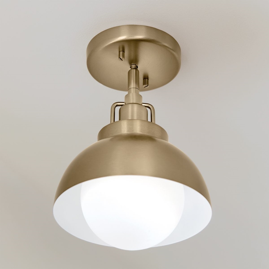 Kichler - Aplique NIVA 1xE27/40W/230V latón