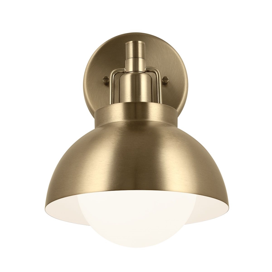Kichler - Aplique NIVA 1xE27/40W/230V latón