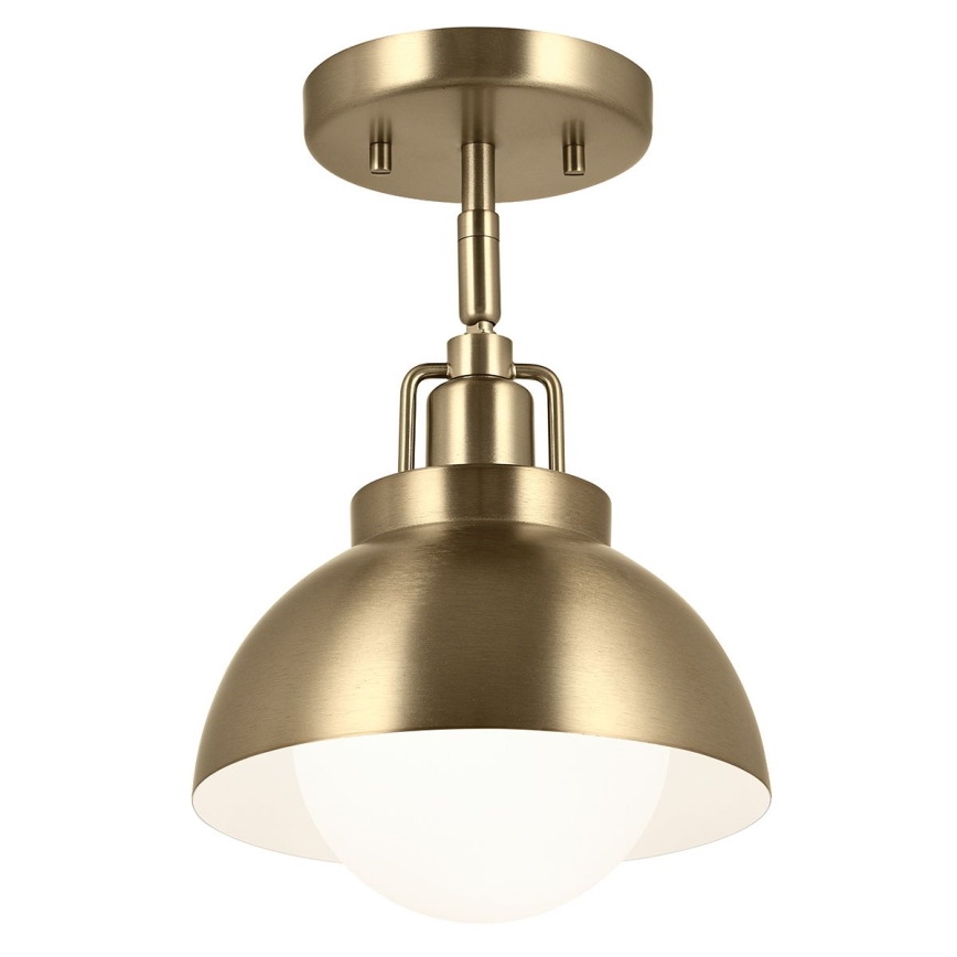 Kichler - Aplique NIVA 1xE27/40W/230V latón