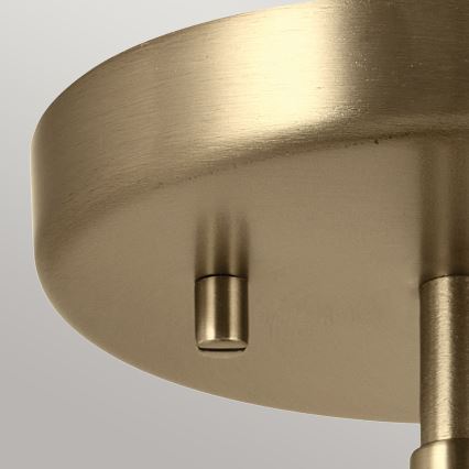 Kichler - Aplique NIVA 1xE27/40W/230V latón