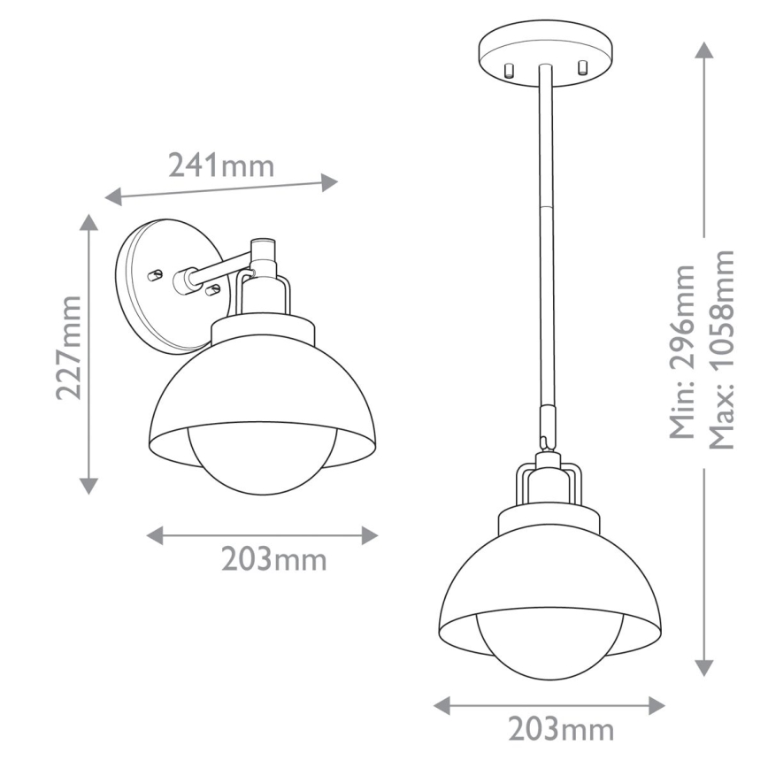 Kichler - Aplique NIVA 1xE27/40W/230V latón