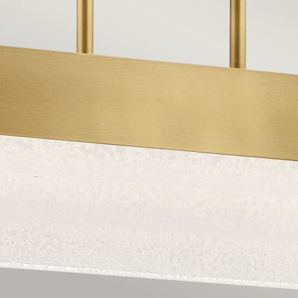 Kichler - Lámpara colgante con varilla SERENE LED/40W/230V dorada