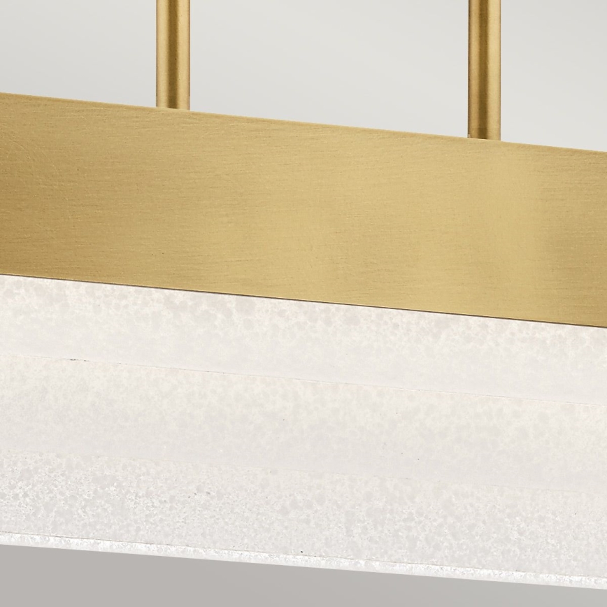 Kichler - Lámpara colgante con varilla SERENE LED/40W/230V dorada