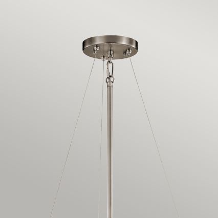 Kichler - Lámpara colgante SILVER CORAL 3xE27/100W/230V cromo mate