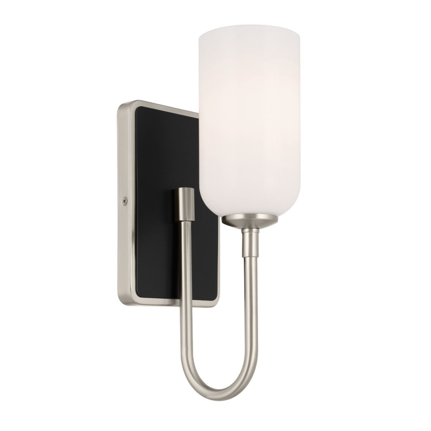 Kichler - Aplique de pared LED para baño SOLIA 1xG9/3W/230V IP44, cromo mate