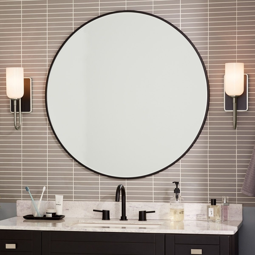 Kichler - Aplique de pared LED para baño SOLIA 1xG9/3W/230V IP44, cromo mate