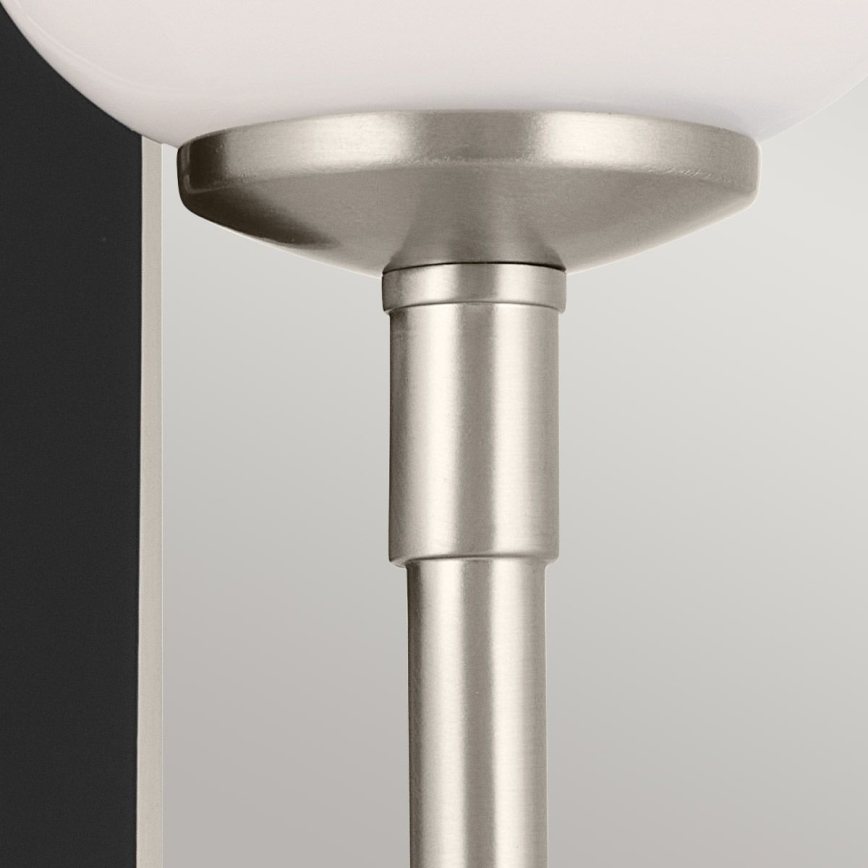 Kichler - Aplique de pared LED para baño SOLIA 1xG9/3W/230V IP44, cromo mate