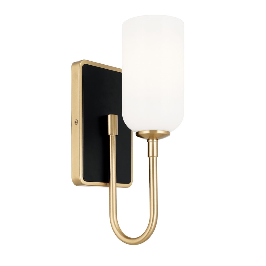 Kichler - Luminaria LED para baño SOLIA 1xG9/3W/230V IP44 dorada
