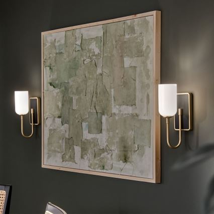 Kichler - Luminaria LED para baño SOLIA 1xG9/3W/230V IP44 dorada