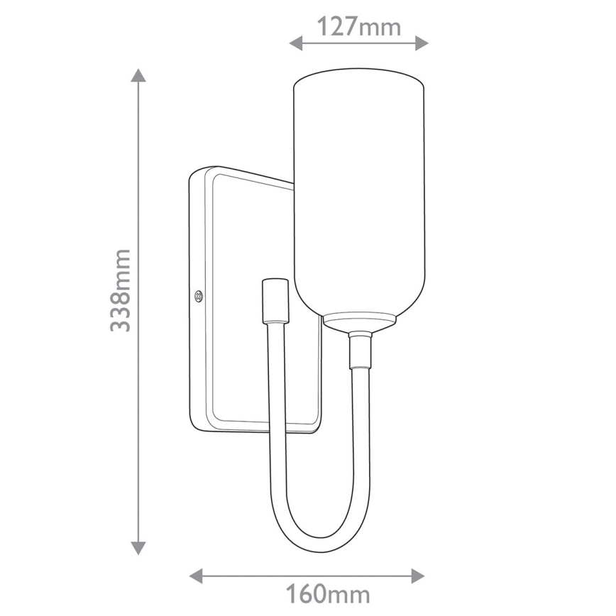 Kichler - Luminaria LED para baño SOLIA 1xG9/3W/230V IP44 dorada
