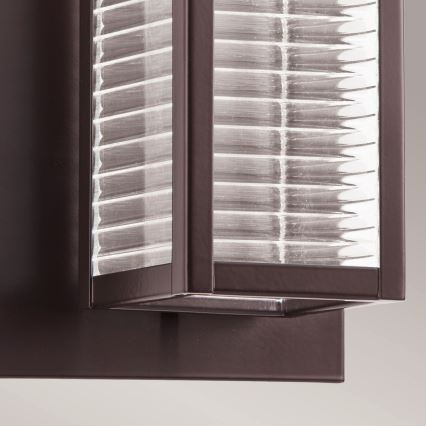 Kichler - LED Lámpara de exterior SOREL 1xGU10/7W/230V IP44 marrón