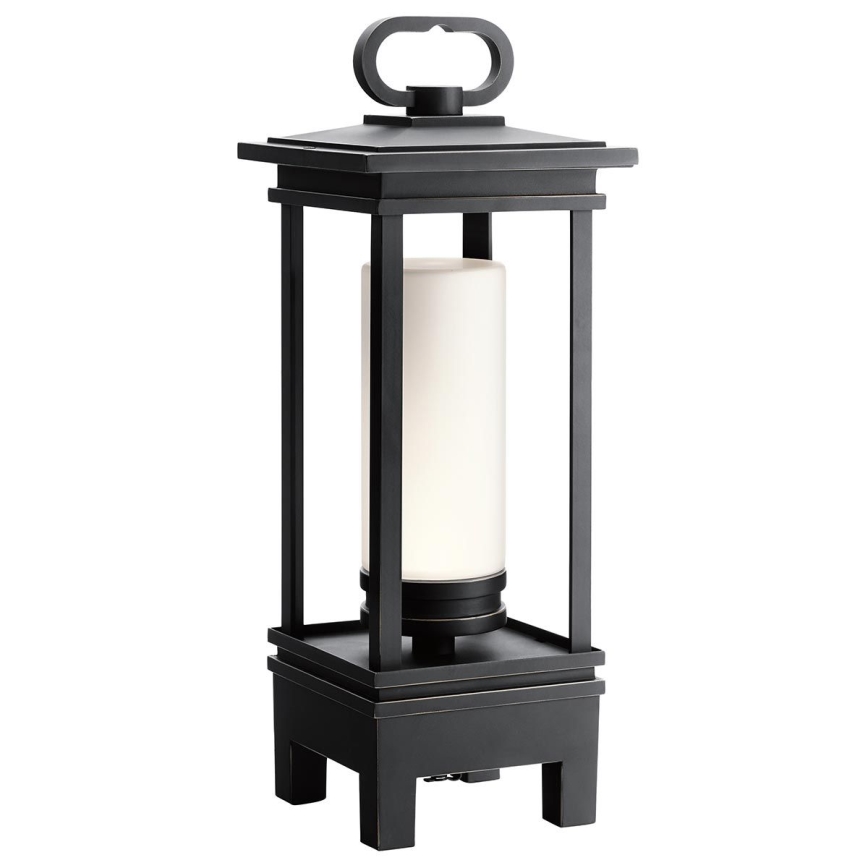 Kichler - Lámpara de mesa LED recargable para exterior con altavoz SOUTH HOPE LED/3W/230V 8800 mAh IP44